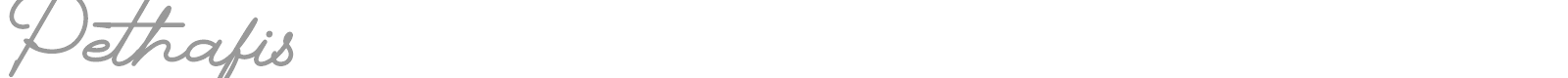 Pethafis font preview